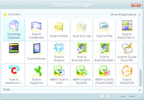 scansnap cardminder startup